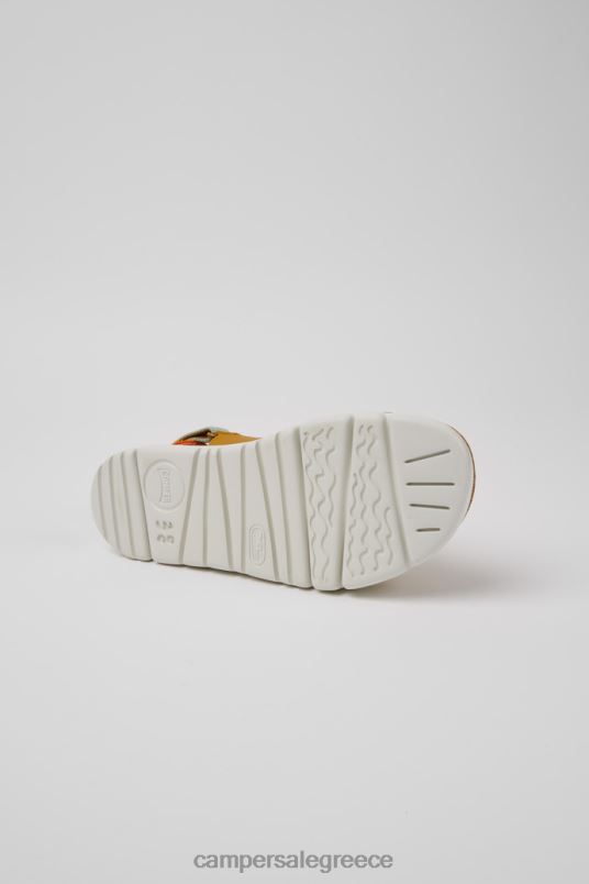 ρόγκα καφέ και πράσινα σανδάλια για γυναίκες νέες αφίξεις Camper V20TF220 καφέ