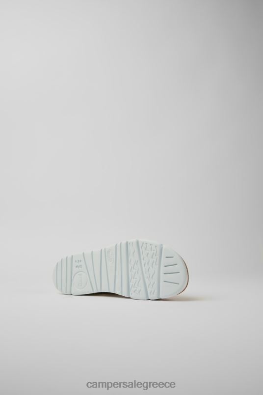 Δερμάτινα σανδάλια ρόγκα λευκά και ροζ για γυναίκες νέες παραλαβές Camper V20TF222 άσπρο