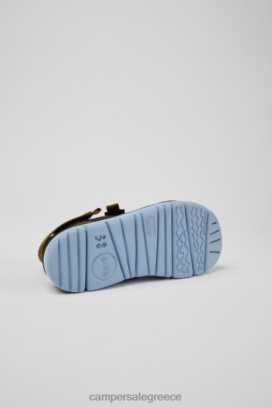 ρόγκα γκρι πράσινα και μαύρα σανδάλια για γυναίκες νέες αφίξεις Camper V20TF225 γκρί