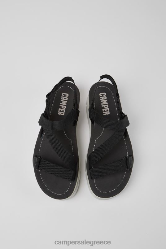 oruga up μαύρα ανακυκλωμένα πέδιλα κατοικίδιων για γυναίκες νέες αφίξεις Camper V20TF192 μαύρος