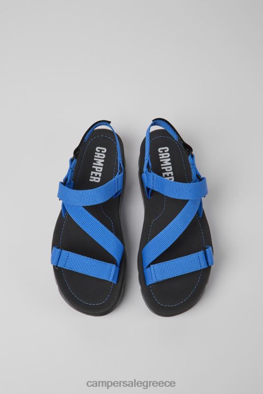 σχέδιο oruga up μπλε ανακυκλωμένα σανδάλια κατοικίδιων ζώων για γυναίκες Camper V20TF239 μπλε