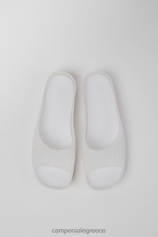 Γυναικεία σανδάλια με σχέδιο wabi λευκά μονοϋλικά Camper V20TF209 άσπρο