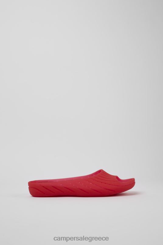 γυναικεία σανδάλια με κόκκινα σχέδια wabi monomaterial Camper V20TF207 το κόκκινο