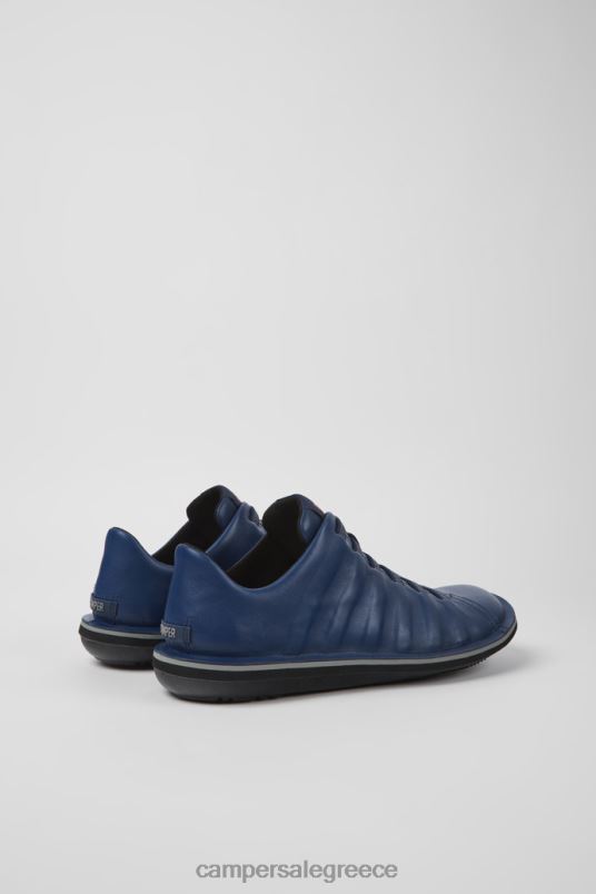 Αποκλειστικά ανδρικά δερμάτινα παπούτσια beetle blue Camper V20TF1375 μπλε