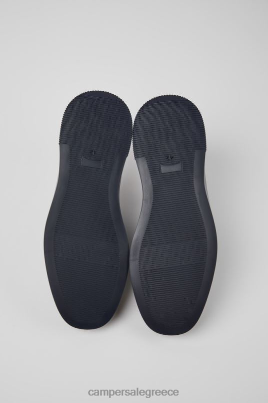 ανδρικά παπούτσια με σχέδιο bill σκούρο γκρι δέρμα και nubuck Camper V20TF1395 γκρί