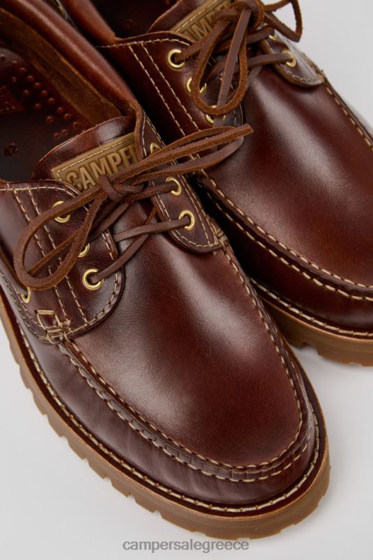 ανδρικό παπούτσι boat nautico καφέ νέες αφίξεις Camper V20TF1391 καφέ