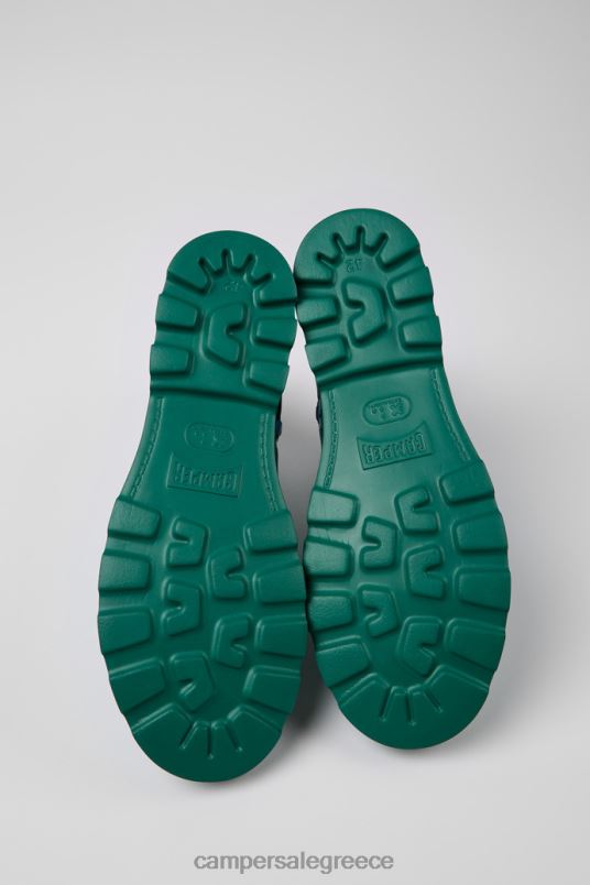 Σχέδιο brutus πράσινα και μπλε δερμάτινα μποτάκια για άνδρες Camper V20TF1426 πράσινος