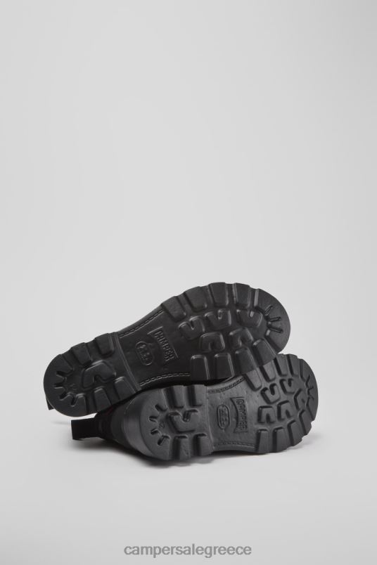 αποκλειστικά ανδρικά μποτάκια μαύρα brutus Camper V20TF1485 μαύρος