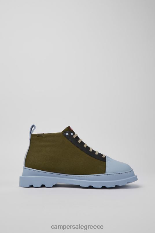 αποκλειστικά ανδρικά παπούτσια brutus πράσινα μπλε και μαύρα Camper V20TF301 πράσινος