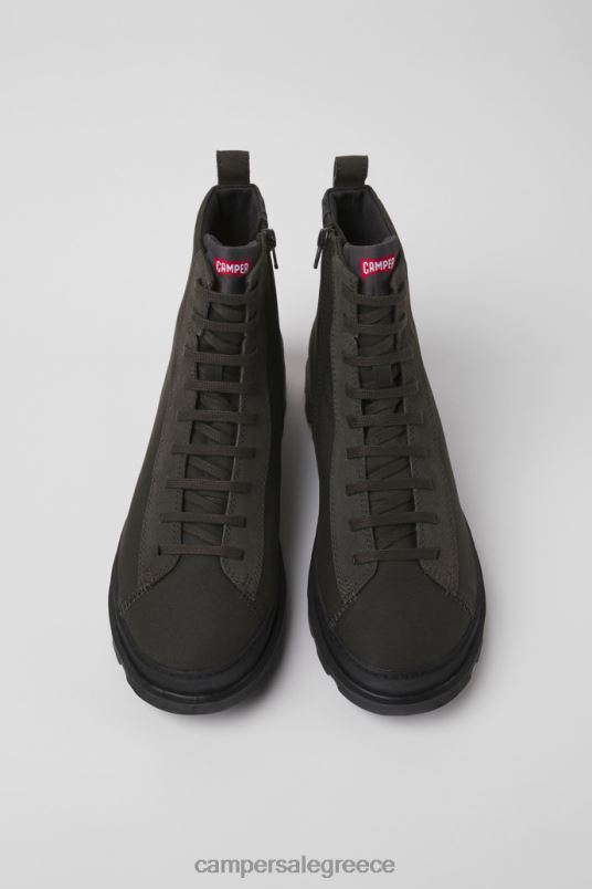 brutus γκρι υφασμάτινα μποτάκια και μποτάκια nubuck για άνδρες νέες αφίξεις Camper V20TF1368 γκρί