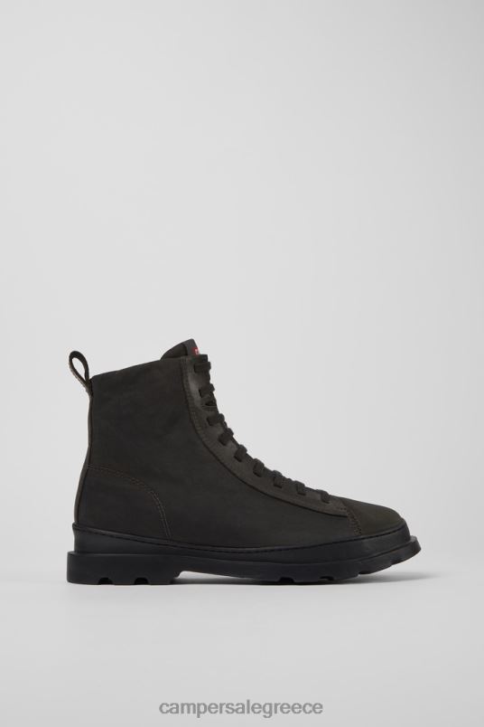 brutus σκούρο γκρι υφασμάτινα και μποτάκια nubuck για άνδρες νέες αφίξεις Camper V20TF1428 γκρί