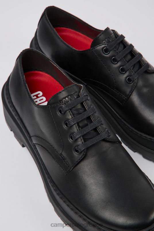 brutus trek michelin μαύρα δερμάτινα παπούτσια για άνδρες νέες αφίξεις Camper V20TF1406 μαύρος