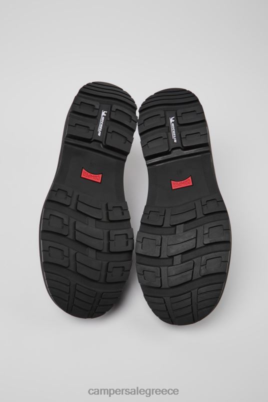 brutus trek michelin μαύρα δερμάτινα παπούτσια για άνδρες νέες αφίξεις Camper V20TF1406 μαύρος