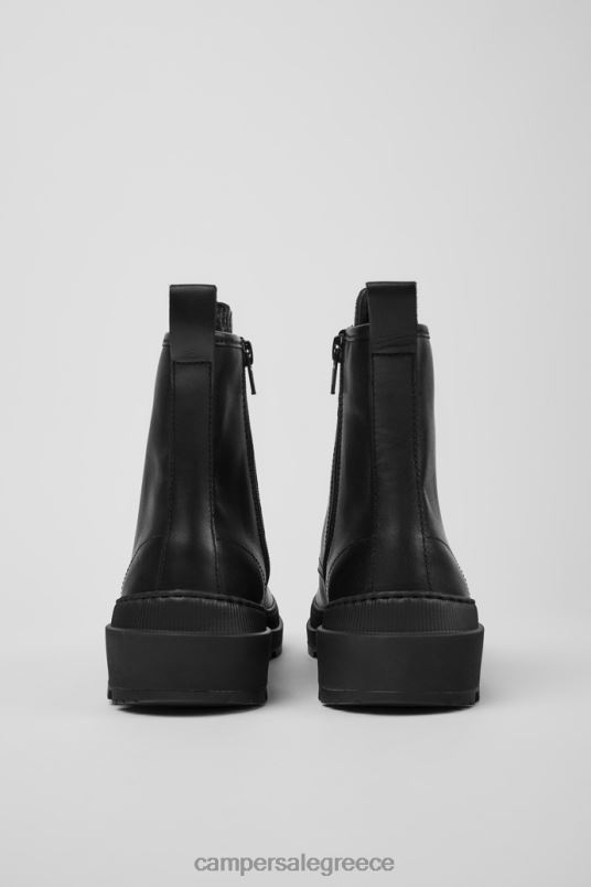 brutus trek michelin μαύρα δερμάτινα μποτάκια για άνδρες αποκλειστικά Camper V20TF1411 μαύρος