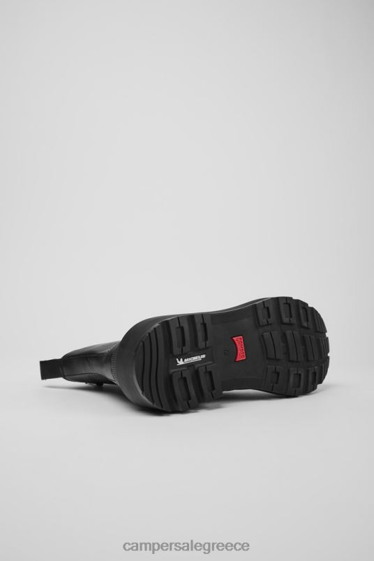 brutus trek michelin μαύρα δερμάτινα μποτάκια για άνδρες αποκλειστικά Camper V20TF1411 μαύρος