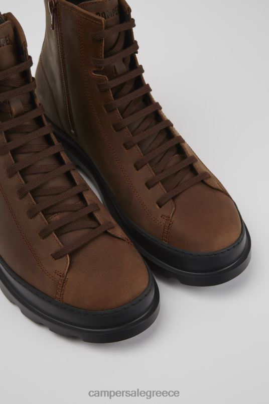 design brutus καφέ μεσαία δαντέλα μπότα για άνδρες Camper V20TF1415 καφέ