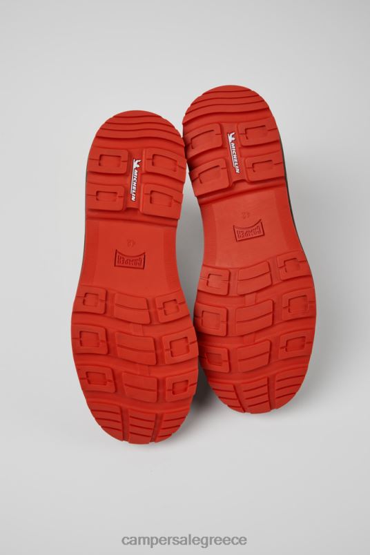 design brutus trek michelin μαύρα μποτάκια nubuck για άντρες Camper V20TF1402 μαύρος