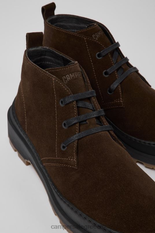 design brutus trek michelin καφέ nubuck μποτάκια ανδρικά Camper V20TF1405 καφέ