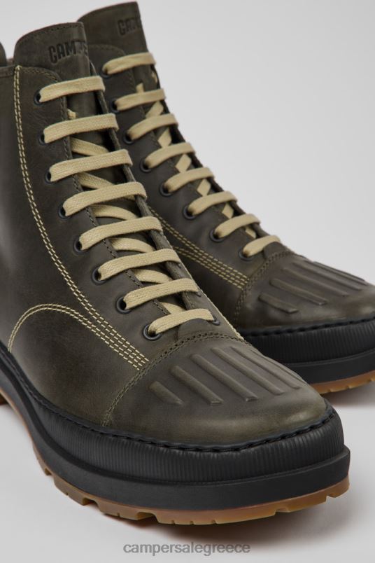 design brutus trek michelin σκούρο πράσινο nubuck μποτάκια ανδρικά Camper V20TF1408 πράσινος