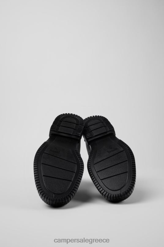 design pix έξυπνη μαύρη μπότα με κορδόνι για άνδρες Camper V20TF1422 μαύρος