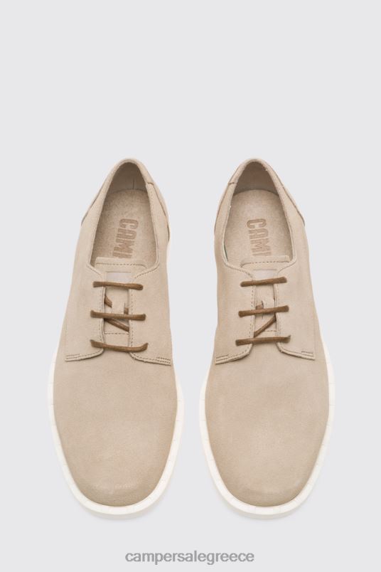 Σχέδιο judd μπεζ παπούτσι με κορδόνια για άντρες Camper V20TF1473 μπεζ