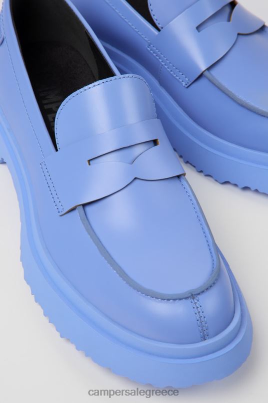 δερμάτινα loafers walden blue για άνδρες νέες αφίξεις Camper V20TF1434 μπλε