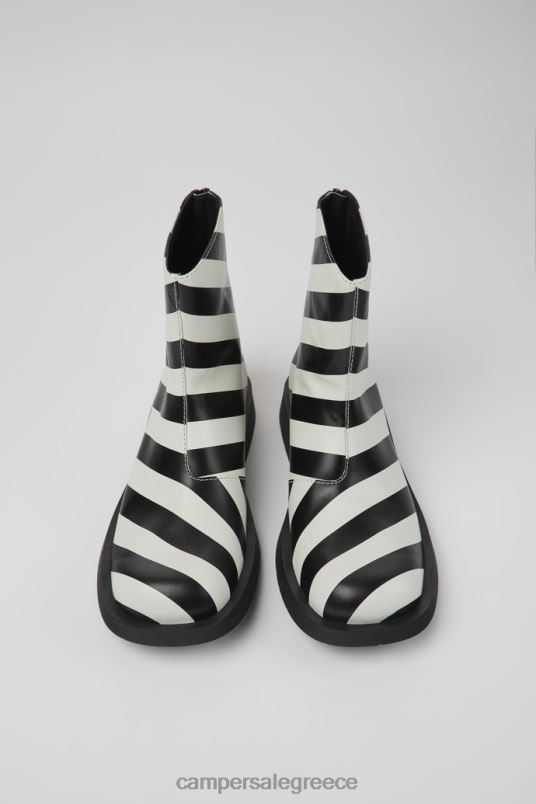 mil 1978 ασπρόμαυρα δερμάτινα μποτάκια για άνδρες αποκλειστικά Camper V20TF1388 μαύρος