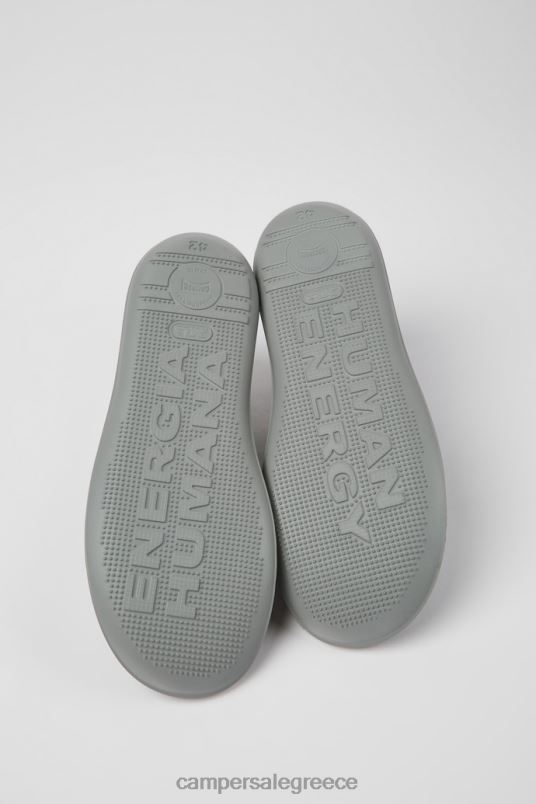 Νέες αφίξεις ανδρικών υφασμάτινων παπουτσιών με γκρι σκαθάρι και nubuck Camper V20TF1377 γκρί