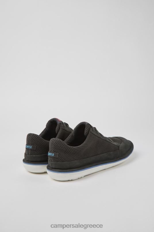 Αποκλειστικά ανδρικά παπούτσια με γκρι υφάσματα και nubuck Camper V20TF1383 γκρί