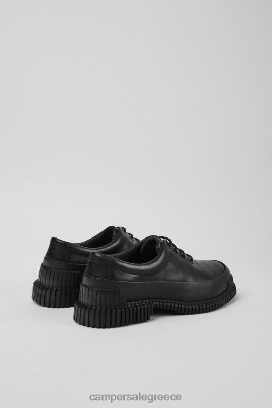 σχέδιο pix μαύρα δερμάτινα παπούτσια με κορδόνια Camper V20TF1364 μαύρος