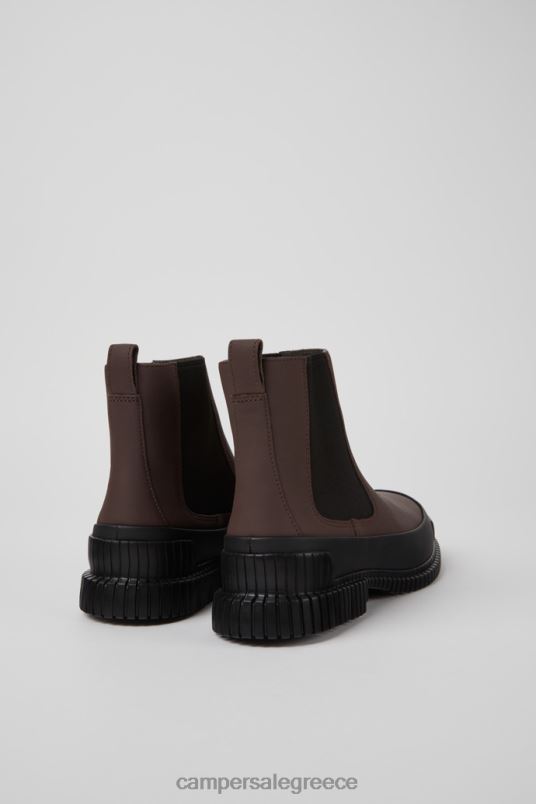 pix καφέ και μαύρες δερμάτινες μπότες chelsea για άνδρες νέες αφίξεις Camper V20TF1420 καφέ
