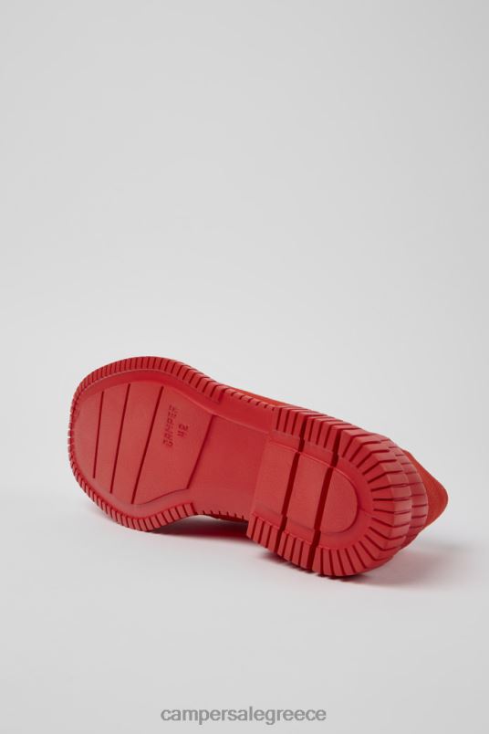 Αποκλειστικά ανδρικά παπούτσια από ανακυκλωμένο βαμβάκι pix red Camper V20TF1456 το κόκκινο