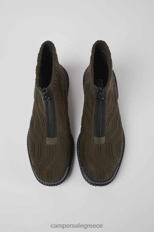 αποκλειστικές ανδρικές μπότες με φερμουάρ pix tencel Camper V20TF1472 πράσινος