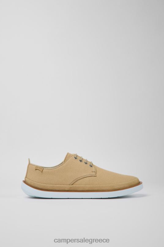 ντιζάιν wagon μπεζ υφασμάτινα και nubuck παπούτσια για άνδρες Camper V20TF1372 μπεζ