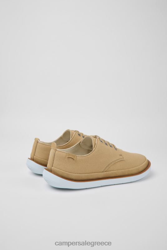 ντιζάιν wagon μπεζ υφασμάτινα και nubuck παπούτσια για άνδρες Camper V20TF1372 μπεζ