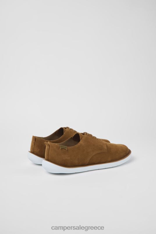 σχέδιο wagon καφέ nubuck παπούτσια για άνδρες Camper V20TF1379 καφέ