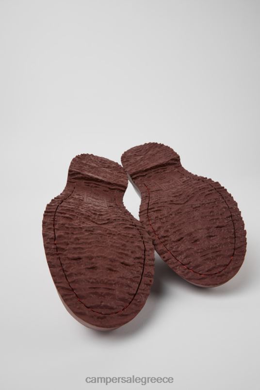 Σχεδίαση ανδρικά παπούτσια με κορδόνια walden μπορντό Camper V20TF1436 Βουργουνδία