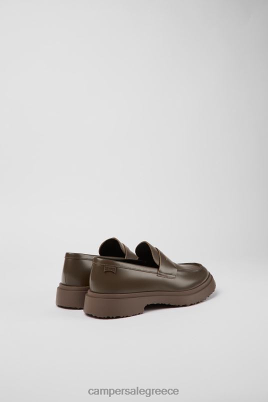 walden καφέ δερμάτινα loafers για άνδρες νέες αφίξεις Camper V20TF1361 καφέ