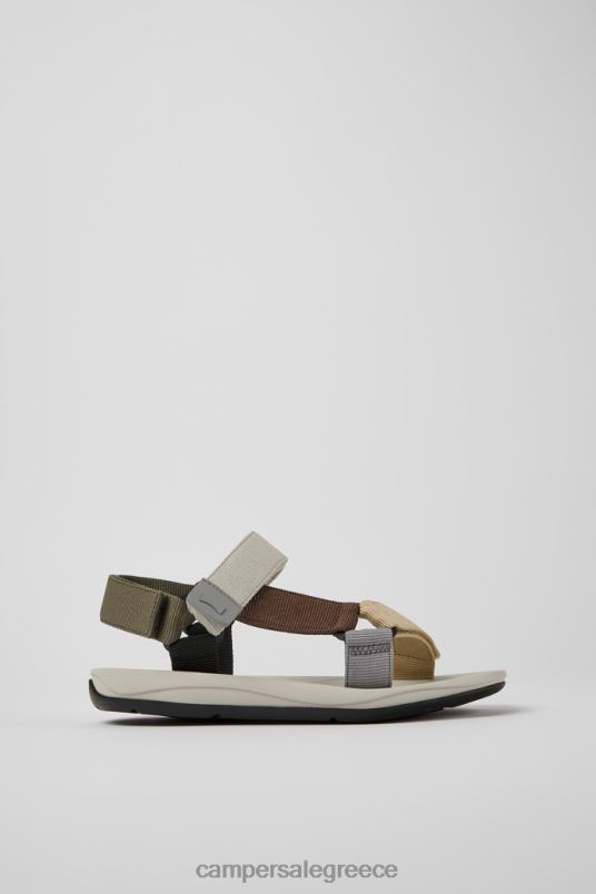 ταιριάζουν πολύχρωμα υφασμάτινα σανδάλια για άνδρες νέες αφίξεις Camper V20TF1217 πολύχρωμος
