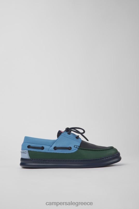 αποκλειστικά δίδυμα πολύχρωμα δερμάτινα πάνινα παπούτσια για άνδρες Camper V20TF1227 πολύχρωμος