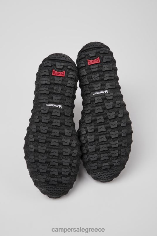 Νέες αφίξεις ανδρικά μποτάκια από υφασμάτινα και δερμάτινα πράσινα εδάφους Camper V20TF1255 πράσινος