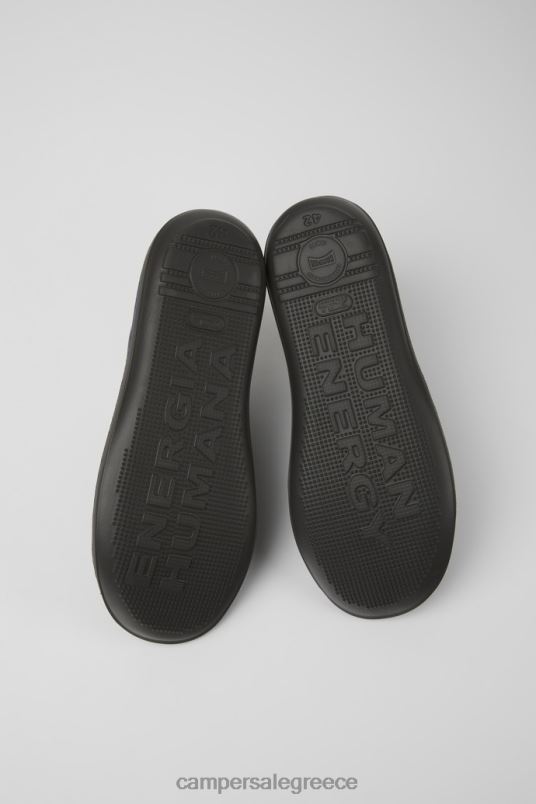 Σχέδιο σκαθαριού σκούρο καφέ δερμάτινα μποτάκια αστραγάλου για άνδρες Camper V20TF1298 καφέ