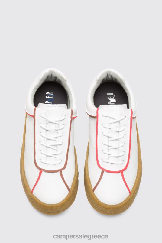 δίδυμα ανδρικά λευκά κορδόνια μέχρι δίδυμα παπούτσι νέες παραλαβές Camper V20TF1342 άσπρο