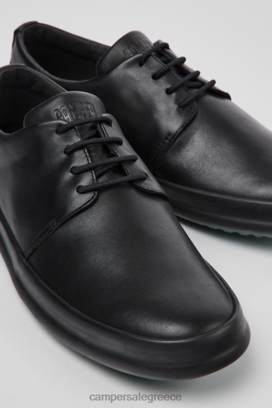 σασί μαύρα δερμάτινα παπούτσια αποκλειστικά για άνδρες Camper V20TF1857 μαύρος