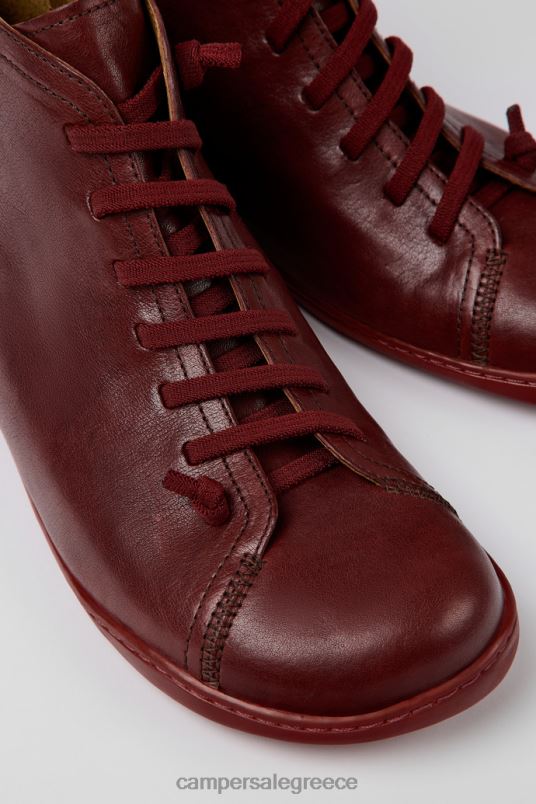 Peu καφέ δερμάτινα μποτάκια για άνδρες νέες παραλαβές Camper V20TF1285 καφέ