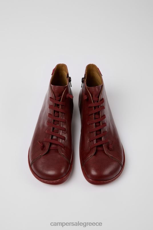 Peu καφέ δερμάτινα μποτάκια για άνδρες νέες παραλαβές Camper V20TF1285 καφέ