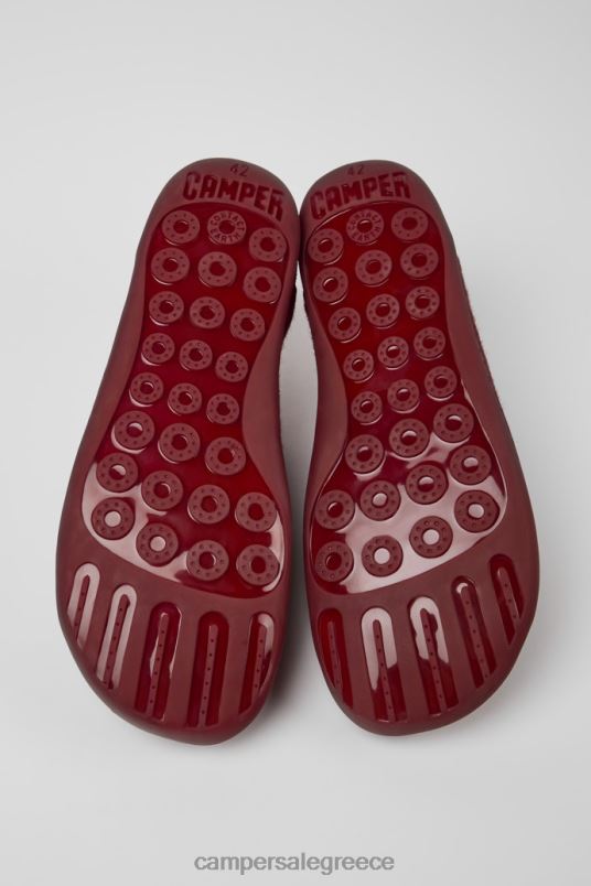 Peu μπορντό μάλλινα και βισκόζη παπούτσια για άνδρες νέες αφίξεις Camper V20TF1294 Βουργουνδία