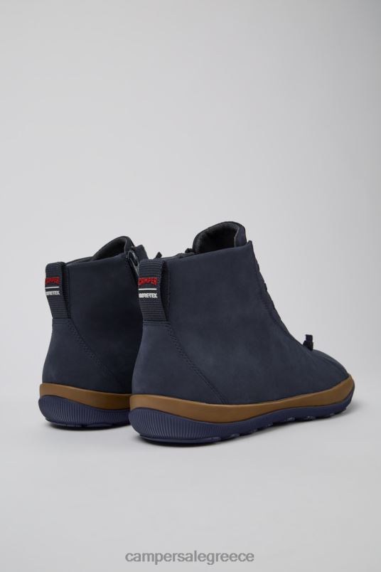Αποκλειστική Peu Pista Gore-Tex Blue Nubuck Boots για άνδρες Camper V20TF1273 μπλε