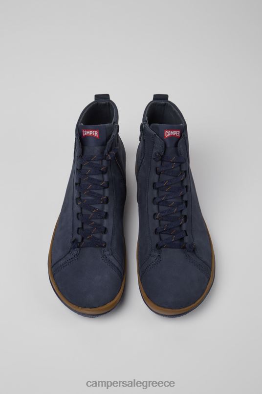 Αποκλειστική Peu Pista Gore-Tex Blue Nubuck Boots για άνδρες Camper V20TF1273 μπλε