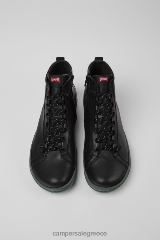 Peu pista gore-tex μαύρα δερμάτινα μποτάκια για άνδρες νέες αφίξεις Camper V20TF1271 μαύρος